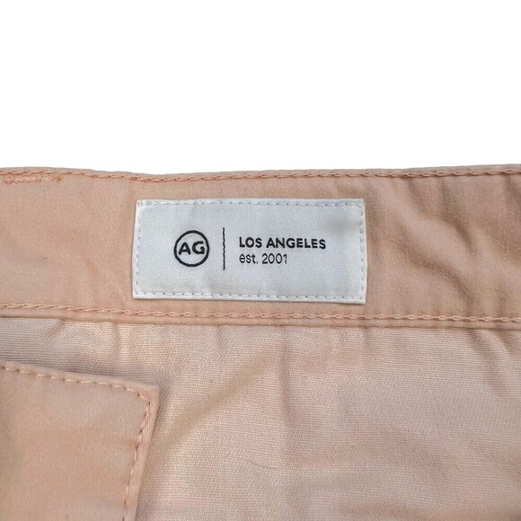 AG Adriano Goldschmied Wanderer Slim Short Vintage Pink Size 32 - Picture 6 of 13
